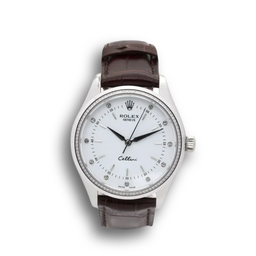 Replica Rolex Cellini 25mm Dial White 5310 - Best shop to buy a Fake Rolex