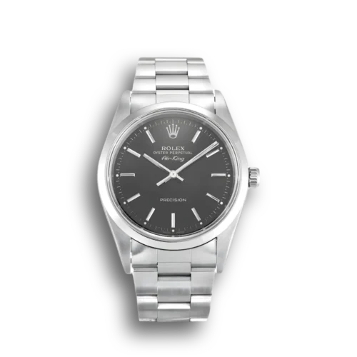 Replica Rolex Air-King 34mm Dial Black 14000 - Best shop to buy a Fake Rolex