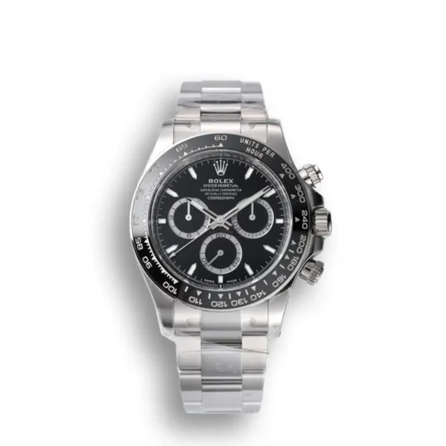 Replica Rolex Black Ceramic Daytona 126500 Black Dial - Best shop to buy a Fake Rolex