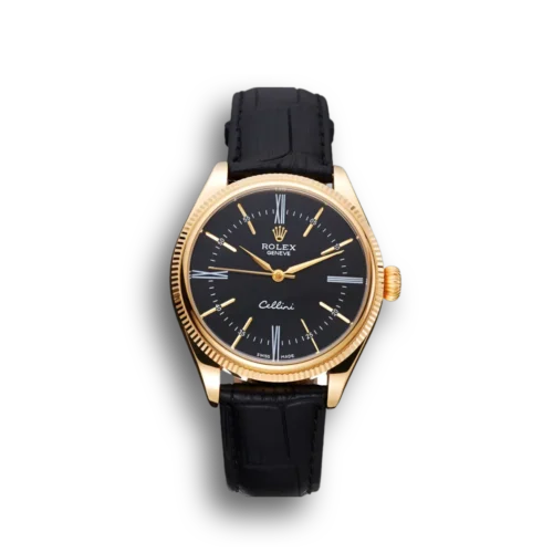Replica Rolex Cellini 40mm Dial Black 622832 - Best shop to buy a Fake Rolex