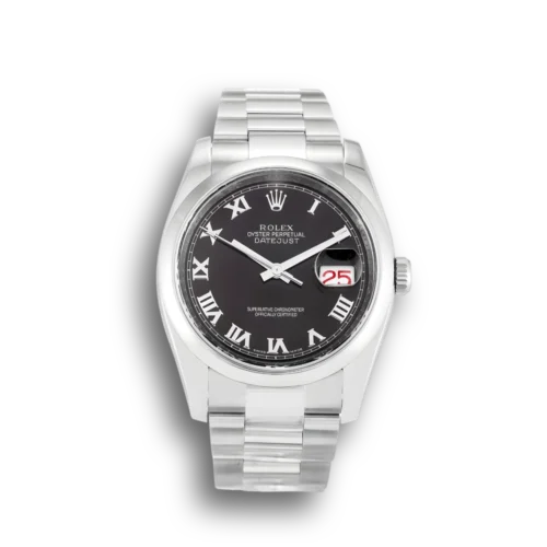 Replica Rolex Datejust 116200 36mm Black Dial - Best shop to buy a Fake Rolex