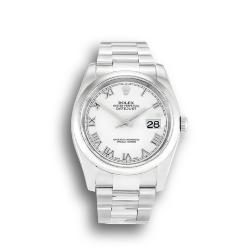 Replica Rolex Datejust 116200 36mm White Dial 1 - Best shop to buy a Fake Rolex