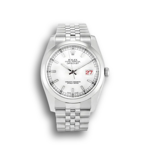 Replica Rolex Datejust 116200 36mm White Dial - Best shop to buy a Fake Rolex