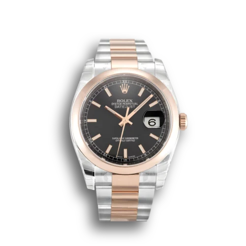 Replica Rolex Datejust 116201 36mm Black Dial - Best shop to buy a Fake Rolex