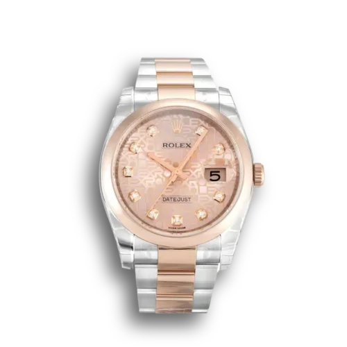 Replica Rolex Datejust 116201 36mm Rose Dial - Best shop to buy a Fake Rolex