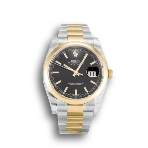 Replica Rolex Datejust 116203 36mm Black Dial - Best shop to buy a Fake Rolex