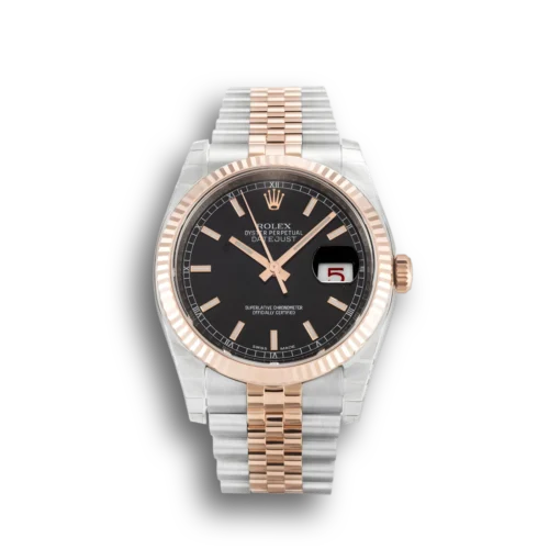 Replica Rolex Datejust 116231 36mm Black Dial - Best shop to buy a Fake Rolex