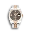 Replica Rolex Datejust 116231 36mm Chocolate Floral Dial - Best shop to buy a Fake Rolex