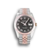 Replica Rolex Datejust 116231 Black Dial 36mm Steel Rose Gold Jubilee - Best shop to buy a Fake Rolex