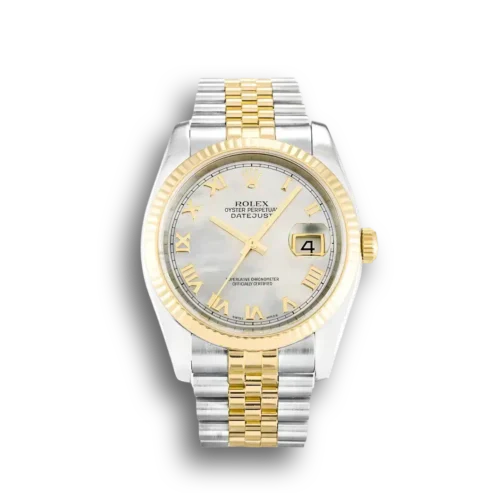 Replica Rolex Datejust 116233 36mm White Mother of Pearl Dial - Best shop to buy a Fake Rolex