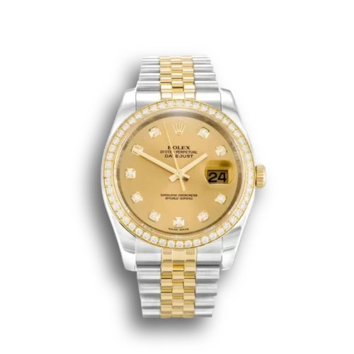Replica Rolex Datejust 116243 36mm Champagne Dial - Best shop to buy a Fake Rolex