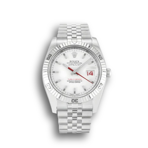 Replica Rolex Datejust 116264 Turn-O-Graph 36mm White Dial - Best shop to buy a Fake Rolex