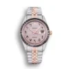 Replica Rolex Datejust 126300 41mm Arabic Dial Full-Diamond Rose Gold - Best shop to buy a Fake Rolex