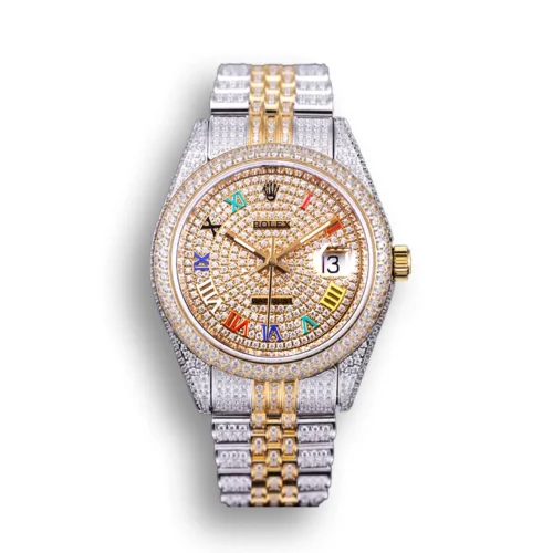 Replica Rolex Datejust 126300 41mm Roman Diamond Dial - Best shop to buy a Fake Rolex