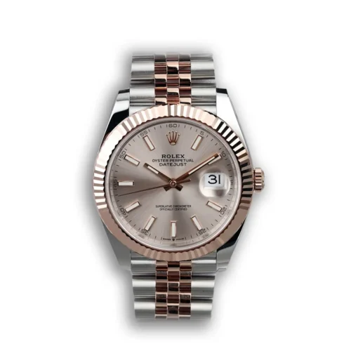 Replica Rolex Datejust 126331 41mm Rose Gold Dial - Best shop to buy a Fake Rolex