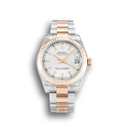 Replica Rolex Datejust 178271 Mid-Size 31mm Silver Dial - Best shop to buy a Fake Rolex