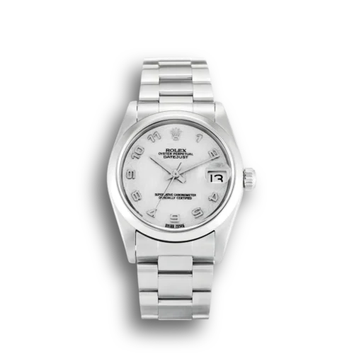 Replica Rolex Datejust 68240 Mid-Size 30mm Ivory Jubilee Dial - Best shop to buy a Fake Rolex