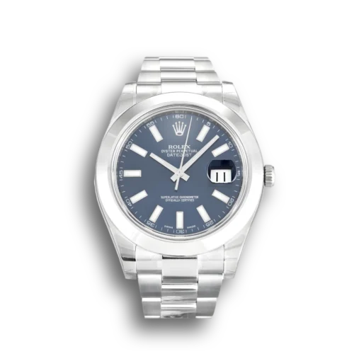 Replica Rolex Datejust II 116300 41mm Blue Dial - Best shop to buy a Fake Rolex
