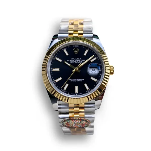 Replica Rolex Datejust m126333 41mm Bright Black Dial - Best shop to buy a Fake Rolex