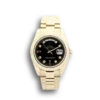 Replica Rolex Day-Date 118238 36mm Black Dial - Best shop to buy a Fake Rolex
