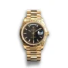Replica Rolex Day-Date 126331 41mm Black Motif Dial - Best shop to buy a Fake Rolex
