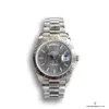 Replica Rolex Day-Date 126331 Stripe Dark Rhodium Dial - premium Rolex fake