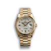 Replica Rolex Day-Date 128238 36mm Mother of Pearl Diamonds Dial - Best shop to buy a Fake Rolex