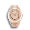 Replica Rolex Day-Date II 218235 41mm Rose Dial - Best shop to buy a Fake Rolex