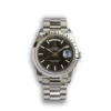 Replica Rolex Day-Date m228238 Black Dial Dome Bezel - Best shop to buy a Fake Rolex