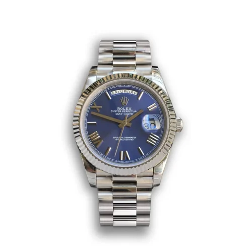 Replica Rolex Day-Date m228238 Blue Dial - Best shop to buy a Fake Rolex