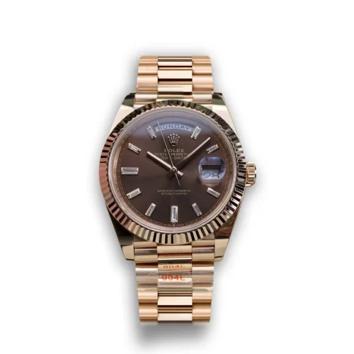 Replica Rolex Day-Date m228238 Brown Ombre Dial - Best shop to buy a Fake Rolex
