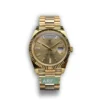 Replica Rolex Day-Date m228238 Champagne Dial Fluted Bezel - Best shop to buy a Fake Rolex