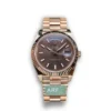 Replica Rolex Day-Date m228238 Chocolate Dial - Best shop to buy a Fake Rolex