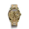 Replica Rolex Day-Date m228238 Gold Dial Fluted Bezel - Best shop to buy a Fake Rolex