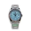 Replica Rolex Day-Date m228238 Ice Blue Dial White Gold - Best shop to buy a Fake Rolex
