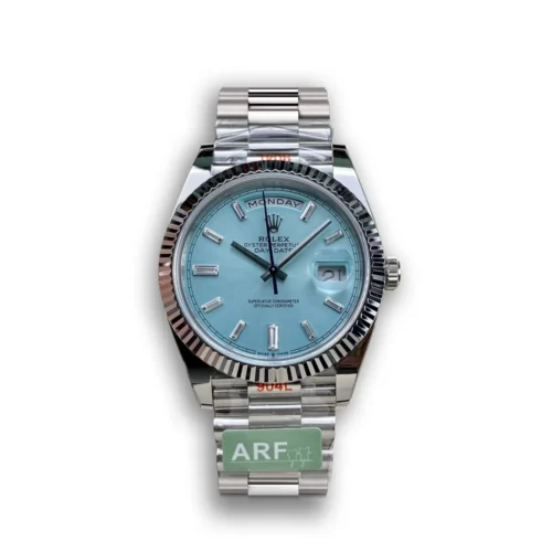 Replica Rolex Day-Date m228238 Ice Blue Dial White Gold - Best shop to buy a Fake Rolex