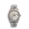 Replica Rolex Day-Date m228238 Silver Dial Stainless Steel - Best shop to buy a Fake Rolex
