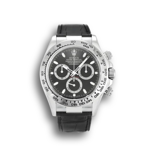 Replica Rolex Daytona 40mm Dial Black 116519 - Best shop to buy a Fake Rolex