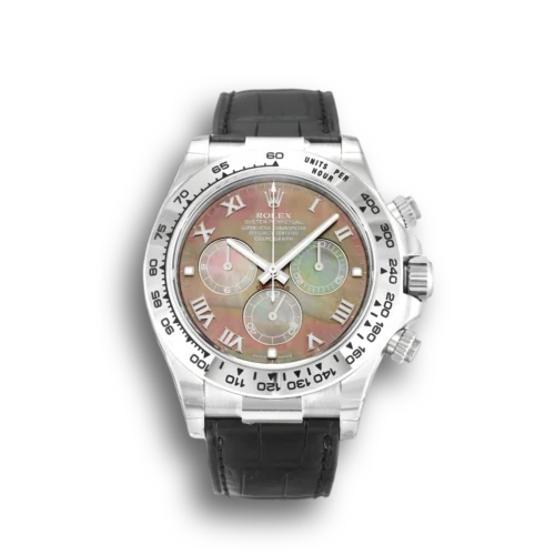 Replica Rolex Daytona 40mm Dial Black Mother of Pearl 116519 - Best shop to buy a Fake Rolex