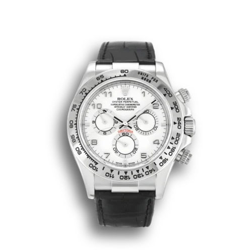 Replica Rolex Daytona 40mm Dial White 116519 - Best shop to buy a Fake Rolex