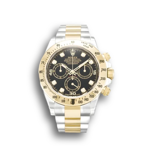 Replica Rolex Daytona Dial Black 116523 40mm - Best shop to buy a Fake Rolex