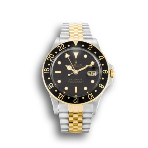 Replica Rolex GMT-Master 38mm Dial Black 16753 - Best shop to buy a Fake Rolex
