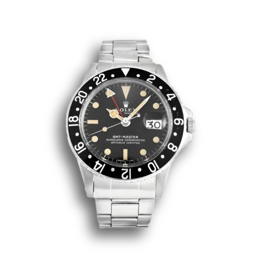 Replica Rolex GMT-Master 40mm Dial Black 1675 - Best shop to buy a Fake Rolex