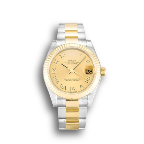 Replica Rolex Lady-Datejust 178273 31mm Champagne Dial - Best shop to buy a Fake Rolex