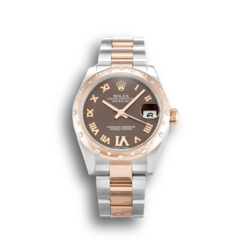Replica Rolex Lady-Datejust 178341 31mm Chocolate Dial - Best shop to buy a Fake Rolex