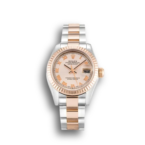 Replica Rolex Lady-Datejust 179171 26mm Rose Dial - Best shop to buy a Fake Rolex