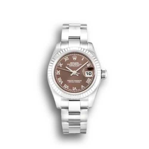 Replica Rolex Lady-Datejust 179179 26mm Bronze Dial - Best shop to buy a Fake Rolex