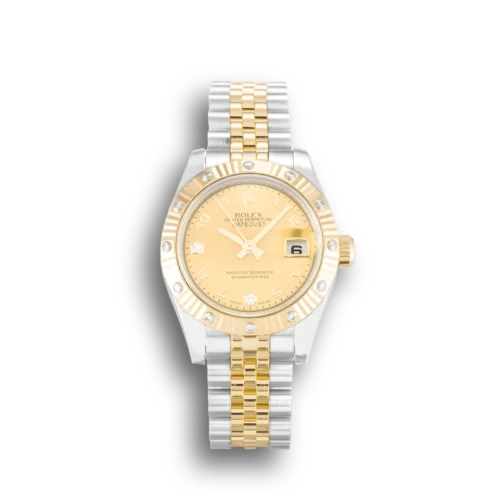 Replica Rolex Lady-Datejust 179313 Champagne Dial 26mm - Best shop to buy a Fake Rolex