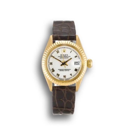Replica Rolex Lady-Datejust 6916 26mm White Dial - Best shop to buy a Fake Rolex