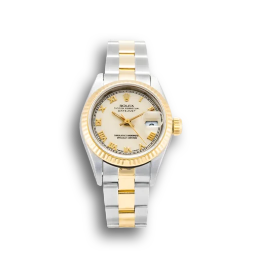 Replica Rolex Lady-Datejust 69173 26mm Ivory Dial - Best shop to buy a Fake Rolex